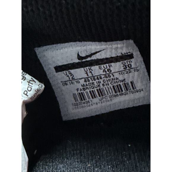 Size 12 2010 Nike Air Trainer 1 ATL Falcons 999999 Sample Tag main image 5